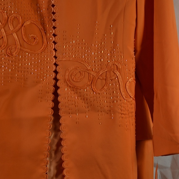 Special Occasion/MOB/Wedding/Church  3 pc beaded/Embellished Suit NWT SZ 14 - Picture 8 of 11